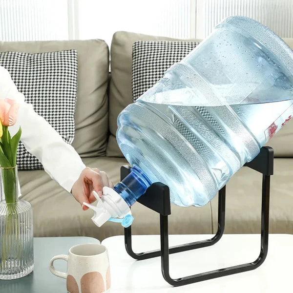 Portable Strong Water Dispenser Bottle Stand with Nozzle Tap (Random color)