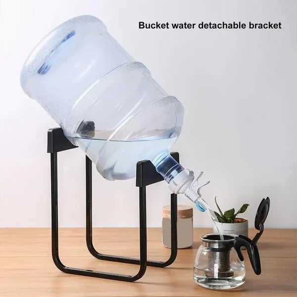 Portable Strong Water Dispenser Bottle Stand with Nozzle Tap (Random color)