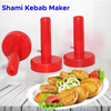 Kabab Maker Set of 3 Pcs ( Round Shape) (random color)
